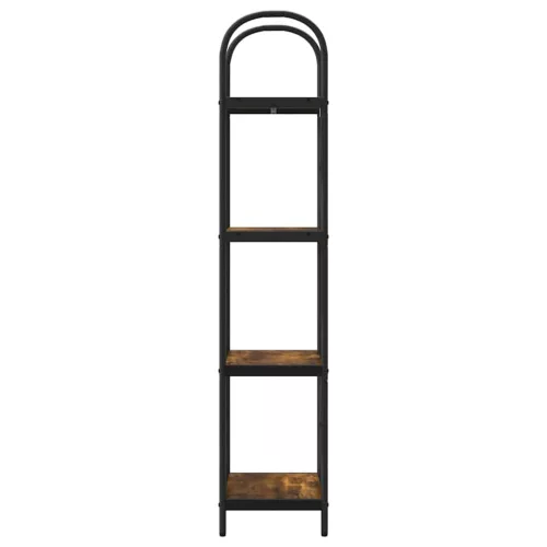  Könyvespolc Füstölt tölgy 40 x 30 x 146 cm Faanyag