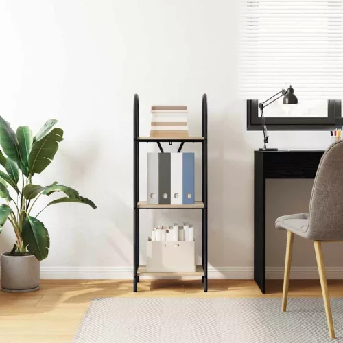  Könyvespolc sonoma tölgy 40 x 30 x 109 cm Faanyag