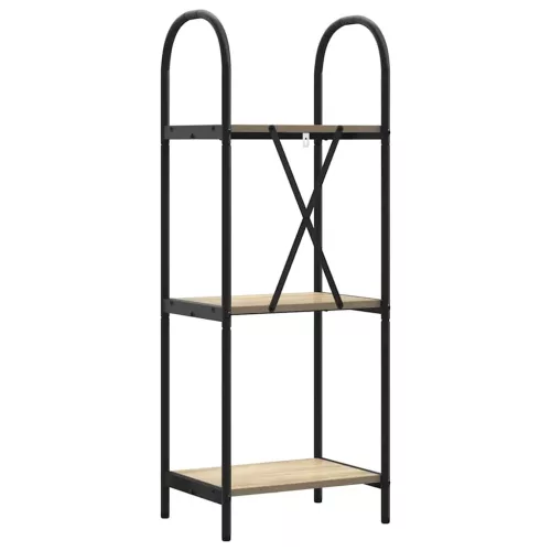  Könyvespolc sonoma tölgy 40 x 30 x 109 cm Faanyag