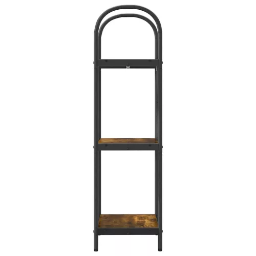  Könyvespolc Füstölt tölgy 40 x 30 x 109 cm Faanyag