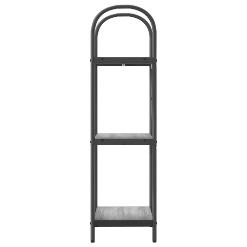  Könyvespolc Szürke sonoma 40 x 30 x 109 cm Faanyag