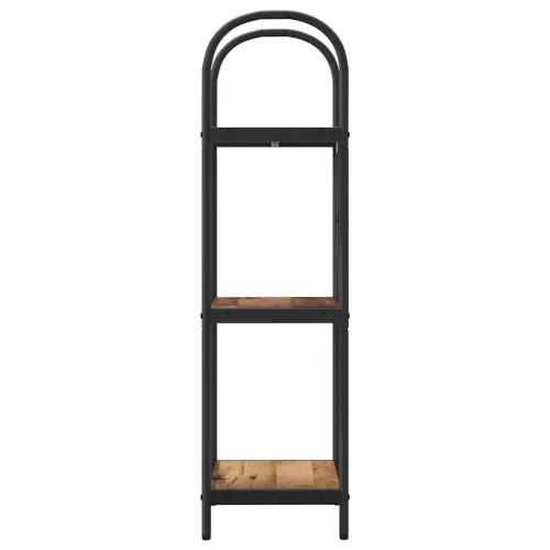  Könyvespolc Régi fa 40 x 30 x 109 cm Faanyag