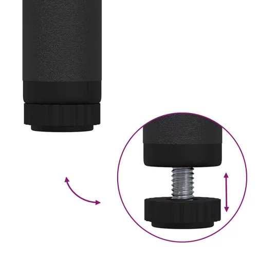  Ruhaszárító polcokkal Musta tammi 60 x 30 x 100.5 cm Faanyag