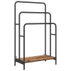  Ruhaszárító polcokkal Öreg fa 60 x 30 x 100,5 cm Faanyag
