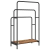  Ruhaszárító polcokkal Öreg fa 60 x 30 x 100,5 cm Faanyag
