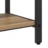  Kabáthorog polcokkal Artisan tölgy 95 x 34 x 184 cm Faanyag