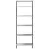  Könyvespolc Szürke sonoma 60 x 24 x 168 cm Faanyag