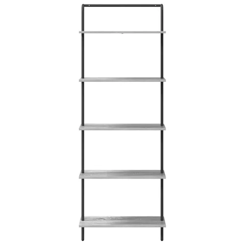  Könyvespolc Szürke sonoma 60 x 24 x 168 cm Faanyag