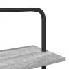  Könyvespolc Szürke sonoma 60 x 24 x 168 cm Faanyag
