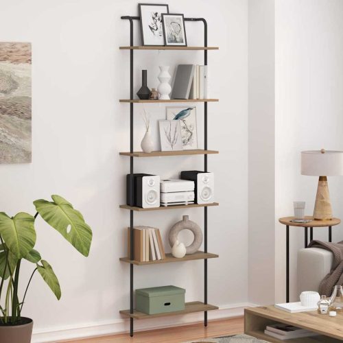  Könyvespolc Artisan tölgy 60 x 24 x 203 cm Faanyag