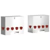  Csirke etető 2 pcs Ezüst 60.5 x 29 x 51 cm Horganyzott acél