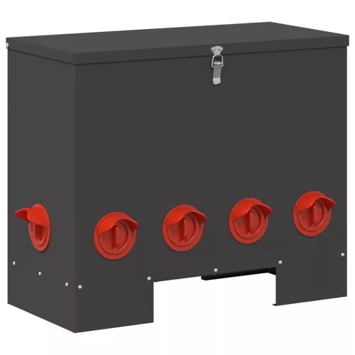  Csirke etető 2 pcs Fekete 60.5 x 29 x 51 cm