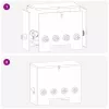  Csirke etető 2 pcs Fekete 60.5 x 29 x 51 cm