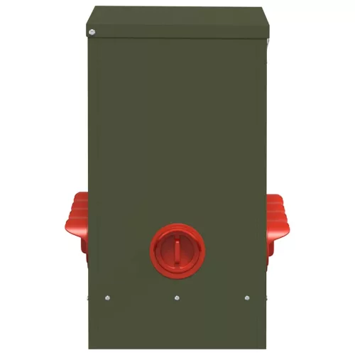  Csirke etető 2 pcs Olajzöld 60.5 x 29 x 51 cm