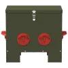  Csirke etető 2 pcs Olajzöld 60.5 x 29 x 51 cm
