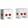  Csirke etető 2 pcs Ezüst 60.5 x 29 x 51 cm Horganyzott acél