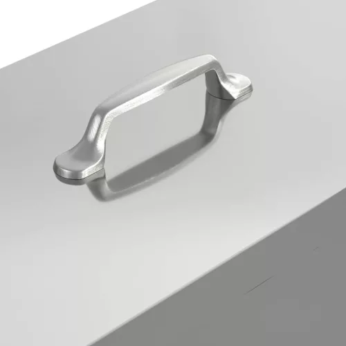 Csirke etető 2 pcs Ezüst 41,5 x 20,5 x 33 cm Horganyzott acél