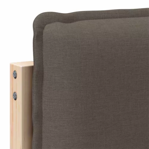  Kárpitozott fejtámla Természetes és Világosszürke 200 cm