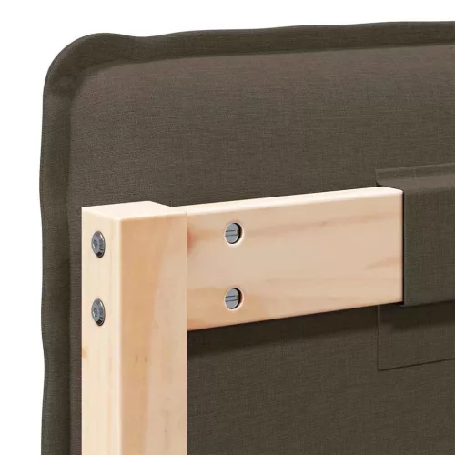  Kárpitozott fejtámla Természetes és Világosszürke 180 cm