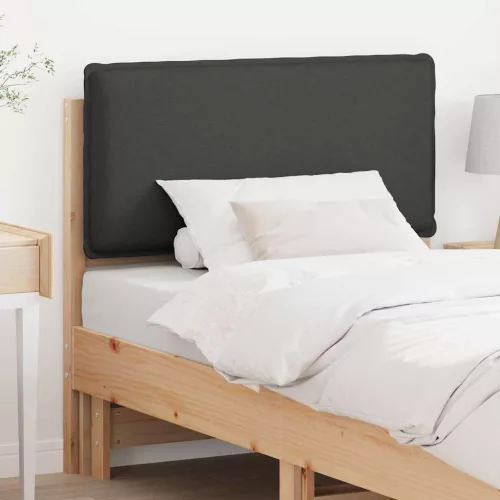  Kárpitozott fejtámla Természetes és sötétszürke 100 cm