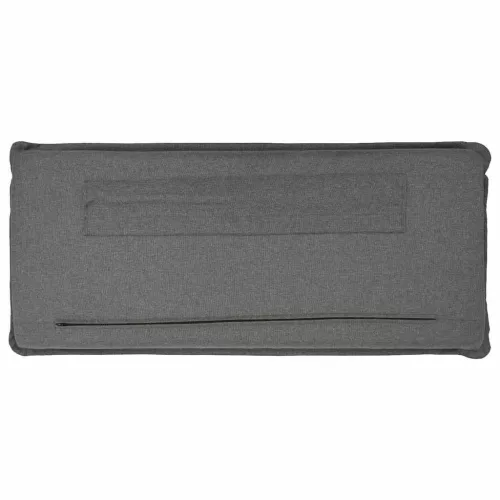  Kárpitozott fejtámla Természetes és Világosszürke 80 cm