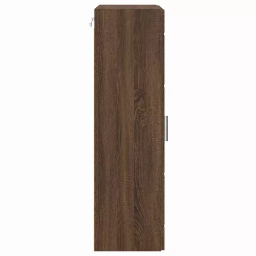  Fali szekrény polcokkal barna tölgy 55 x 29 x 100 cm Faanyag