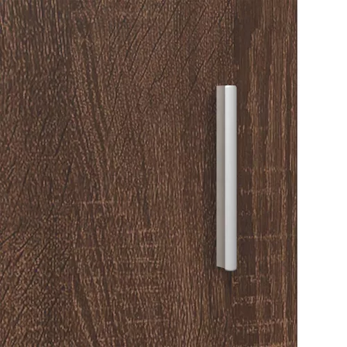  Fali szekrény polcokkal barna tölgy 55 x 29 x 100 cm Faanyag