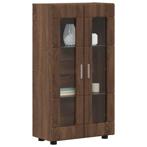  Széf polcokkal tárolóval Barna Tölgy 55,5 x 29 x 100 cm Faanyag