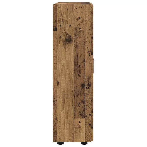  Széf polcokkal tárolóval Öreg fa 55,5 x 29 x 100 cm Faanyag