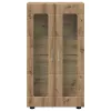 Széf polcokkal ajtóval Artisan tölgy 55,5 x 29 x 100 cm Faanyag