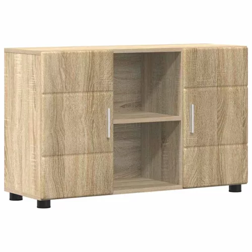  Széf polcokkal Sonoma tölgy 88,5 x 30,5 x 55,5 cm Faanyag