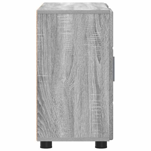  Széf polcokkal Szürke Sonoma 88,5 x 30,5 x 55,5 cm Faanyag