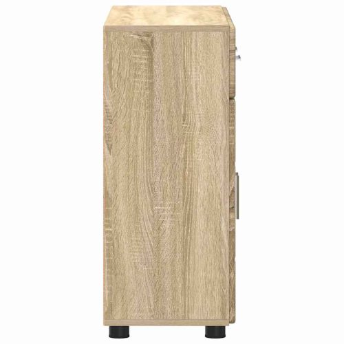  Széf polcokkal ajtóval Sonoma tölgy 88,5 x 30,5 x 73 cm Faanyag
