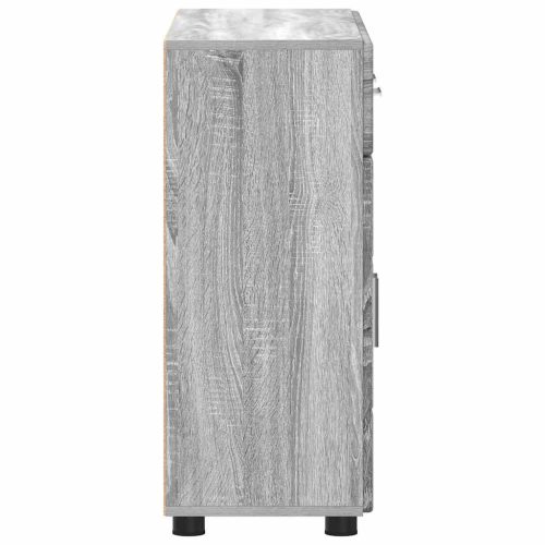  Széf polcokkal Szürke Sonoma 88,5 x 30,5 x 73 cm Faanyag