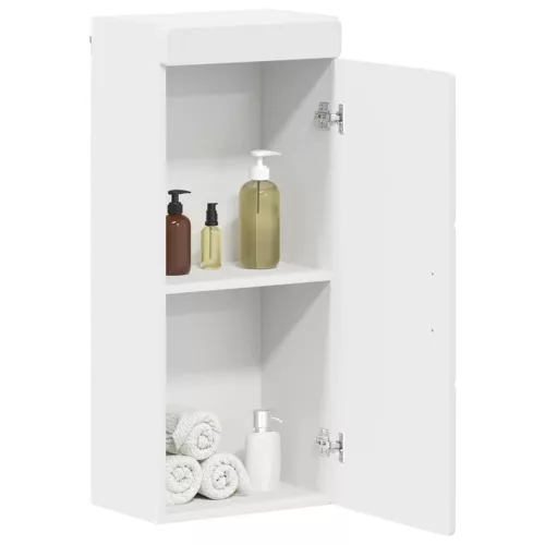  Fürdőszobai faliszekrény TULUM Fehér 37 x 24,5 x 86 cm Faanyag