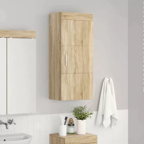  Fürdőszobai faliszekrény TULUM Sonoma tölgy 37 x 24,5 x 86 cm