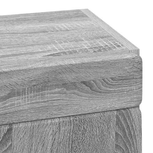  Fürdőszobai faliszekrény TULUM Szürke Sonoma 37 x 24,5 x 86 cm