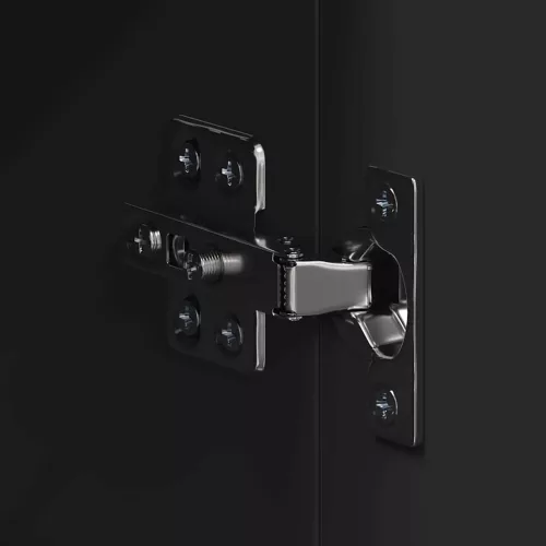  Fürdőszobai tükörszekrény TULUM Fekete 60 x 16,5 x 78 cm