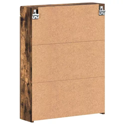  Fürdőszobai tükörszekrény TULUM Füstölt tölgy 60 x 16,5 x 78 cm