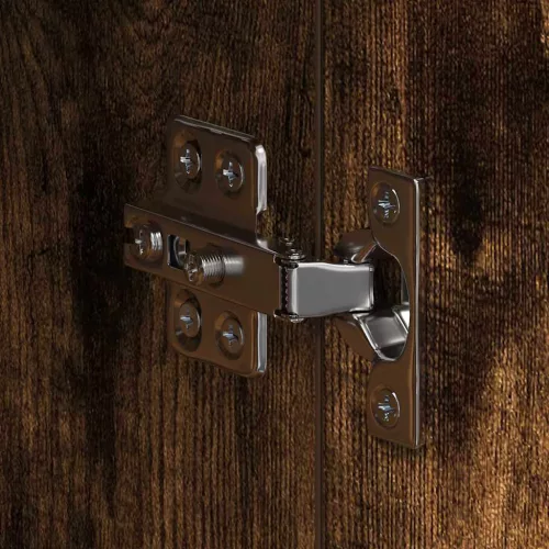  Fürdőszobai tükörszekrény TULUM Füstölt tölgy 60 x 16,5 x 78 cm