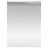  Fürdőszobai tükörszekrény TULUM Szürke Sonoma 60 x 16,5 x 78 cm