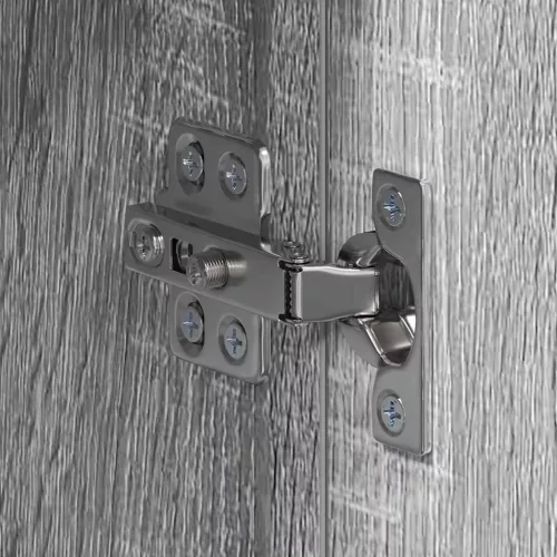  Fürdőszobai tükörszekrény TULUM Szürke Sonoma 60 x 16,5 x 78 cm