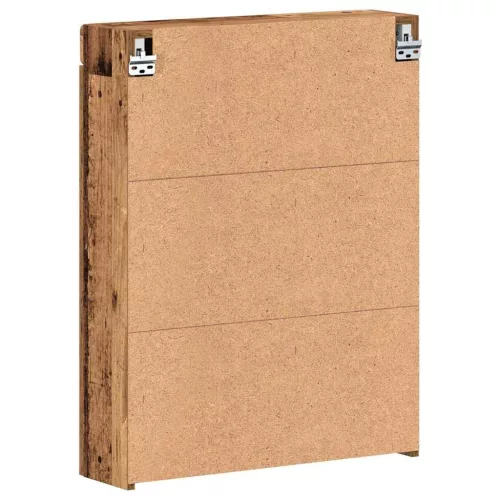  Fürdőszobai tükörszekrény TULUM Öreg fa 60 x 16,5 x 78 cm