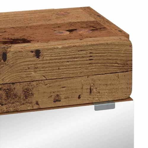  Fürdőszobai tükörszekrény TULUM Öreg fa 60 x 16,5 x 78 cm