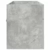  Mosdókagyló szekrény Beton Szürke 38,5 x 100 x 46 cm Faanyag