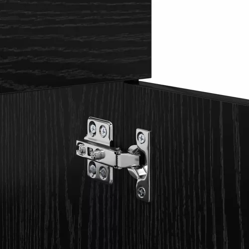  Mosdókagyló szekrény Fekete tölgy 38,5 x 100 x 46 cm Faanyag