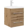  Mosdókagyló szekrény Artisan tölgy 38,5 x 41 x 48 cm Faanyag