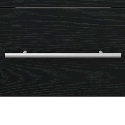  Mosdókagyló szekrény Fekete tölgy 38,5 x 41 x 48 cm Faanyag