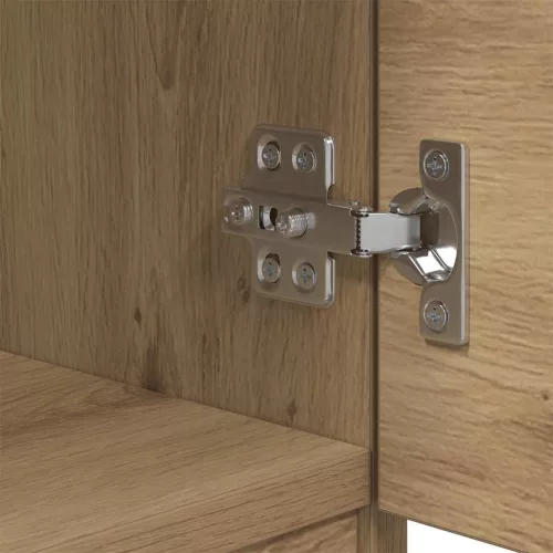  Ágyat tartó szekrény 2 pcs kézműves tölgy 40 x 39 x 40 cm