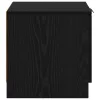  Ágyat tartó szekrény 2 pcs Musta tammi 40 x 39 x 40 cm Faanyag